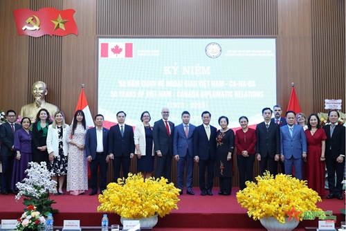Kỷ niệm 50 năm thiết lập quan hệ ngoại giao Việt Nam - Canada